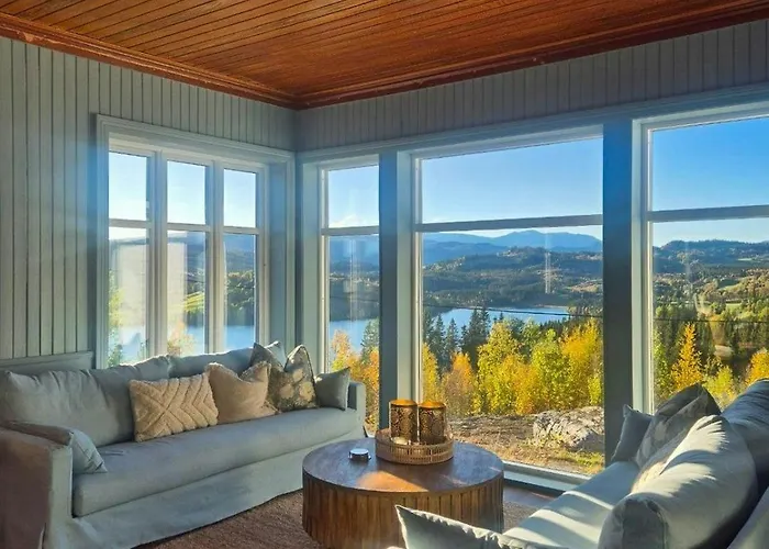 Manor House With Panoramic Views Of Jotunheimen Skammestein